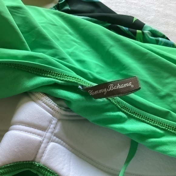 Tommy Bahama Size S/M Jade Green One piece Swimsuit - Picture 4 of 4